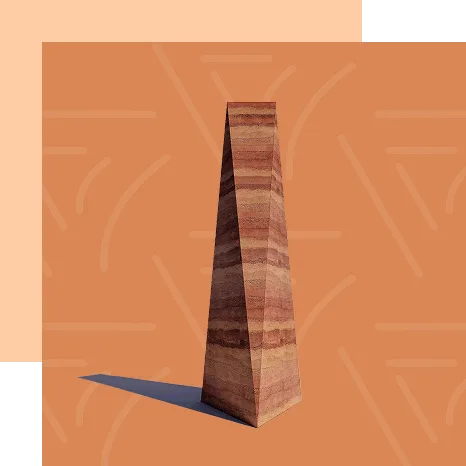 Delta Award trophy